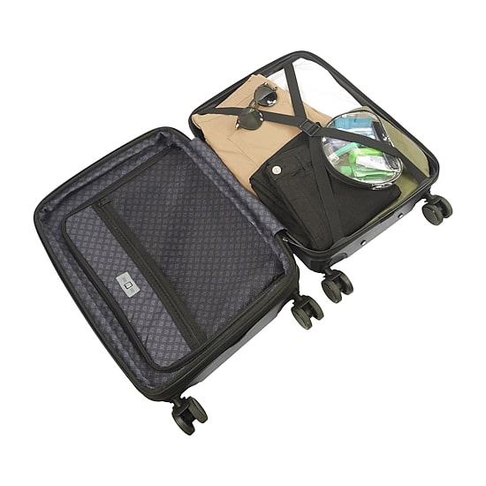 Ful Revolution 22 Inch Hardside Expandable Lightweight Carry-On Spinner Luggage