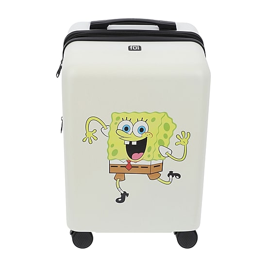Ful Nickelodeon Spongebob Squarepants Spongebob 22 Inch Hardside Expandable Lightweight Carry-On Spinner Luggage
