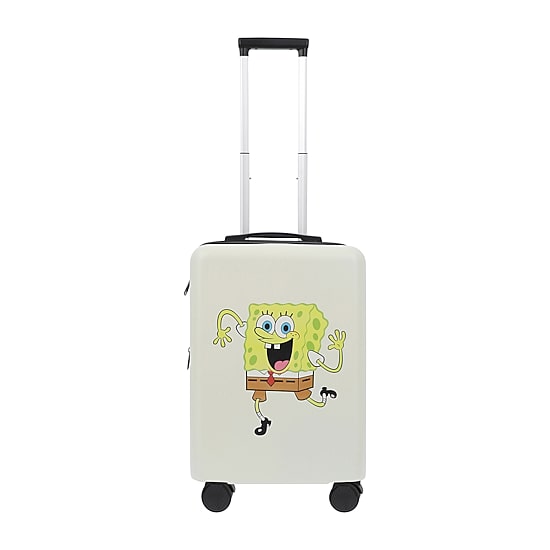 Ful Nickelodeon Spongebob Squarepants Spongebob 22 Inch Hardside Expandable Lightweight Carry-On Spinner Luggage