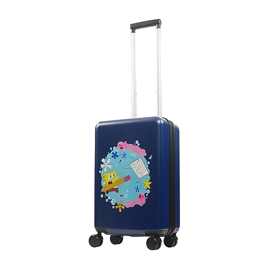 Ful Nickelodeon Spongebob Squarepants Spongebob 22 Inch Hardside Expandable Lightweight Carry-On Spinner Luggage
