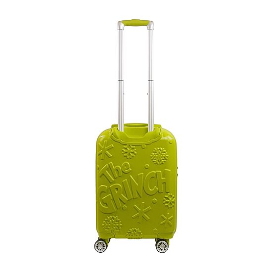 Ful Dr. Seuss Grinch Grinch 22 Inch Hardside Expandable Lightweight Carry-On Spinner Luggage