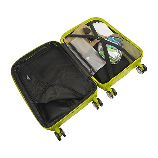 Ful Dr. Seuss Grinch Grinch 22 Inch Hardside Expandable Lightweight Carry-On Spinner Luggage