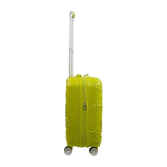 Ful Dr. Seuss Grinch Grinch 22 Inch Hardside Expandable Lightweight Carry-On Spinner Luggage