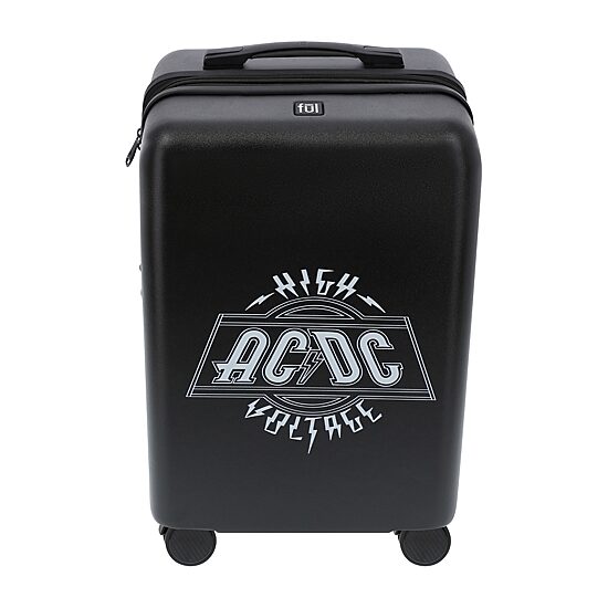 Ful Ac/Dc AC/DC 22 Inch Hardside Expandable Lightweight Carry-On Spinner Luggage
