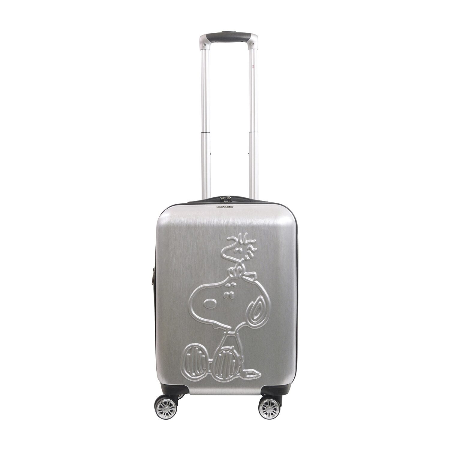Ful Peanuts Snoopy & Woodstock Peanuts 22 Inch Hardside Expandable Lightweight Carry-On Spinner Luggage