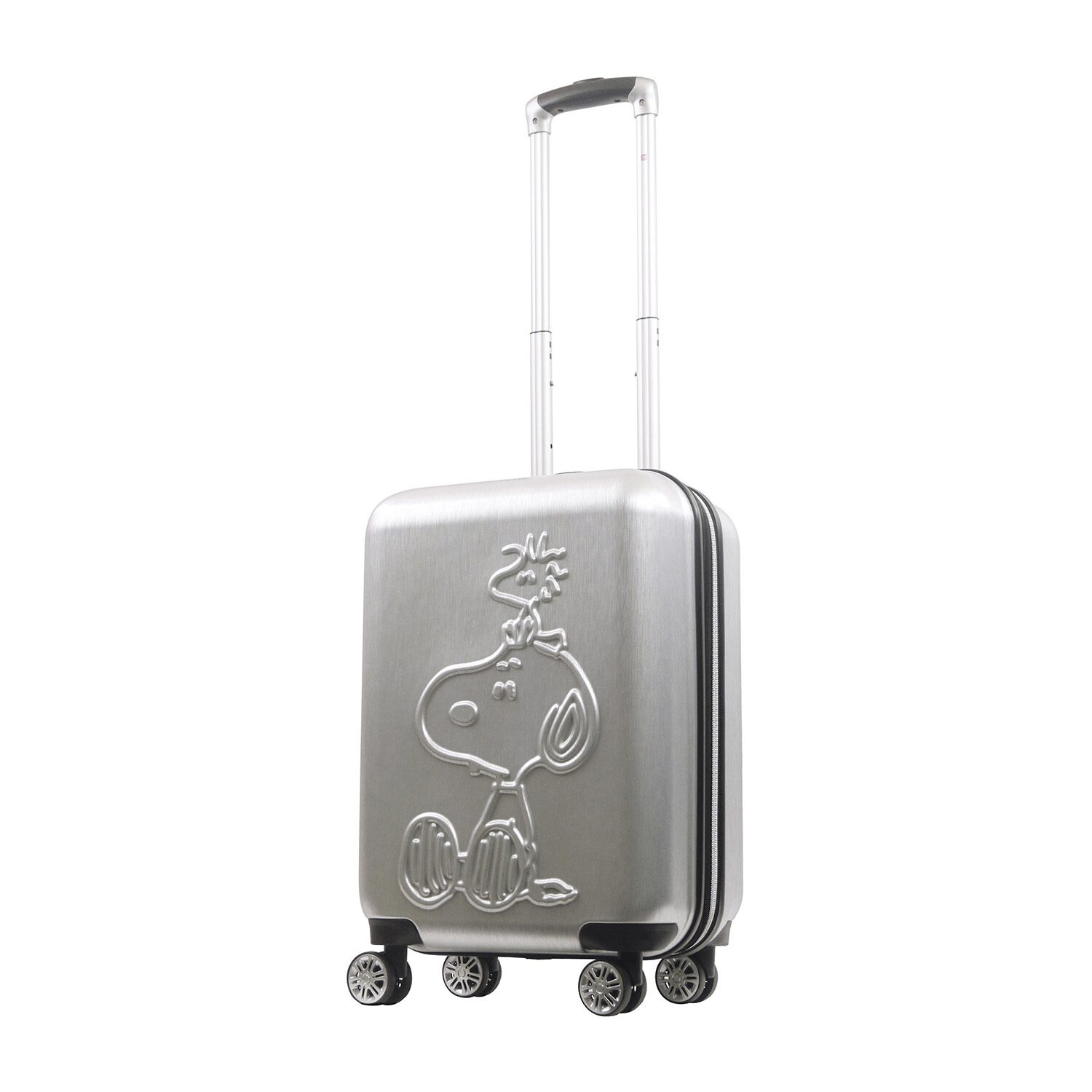 Ful Peanuts Snoopy & Woodstock Peanuts 22 Inch Hardside Expandable Lightweight Carry-On Spinner Luggage