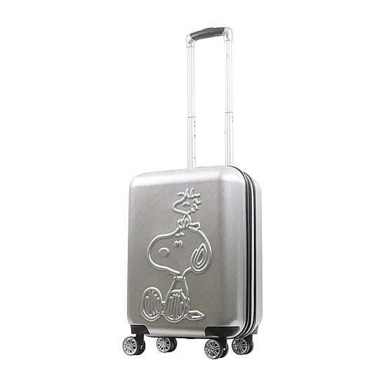 Ful Peanuts Snoopy & Woodstock Peanuts 22 Inch Hardside Expandable Lightweight Carry-On Spinner Luggage