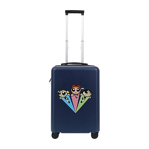 Ful Kids' Warner Bros. Power Puff Girls Powerpuff Girls 22 Inch Hardside Expandable Lightweight Carry-on Spinn In Blue