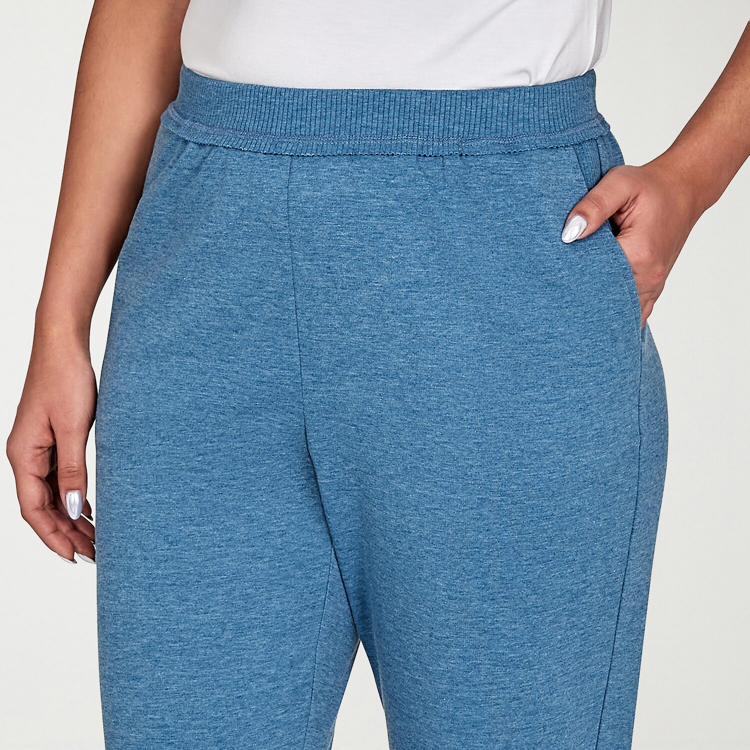 Alfred Dunner Easy Does It Womens Straight Pull-On Pant