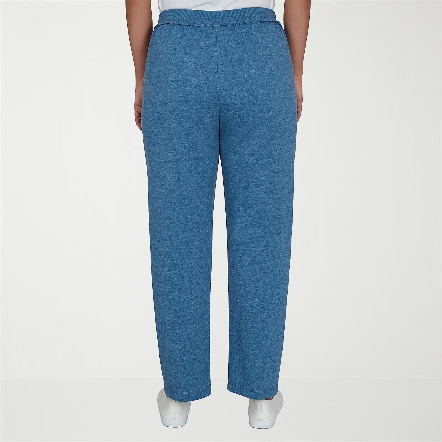 Alfred Dunner Easy Does It Womens Straight Pull-On Pant