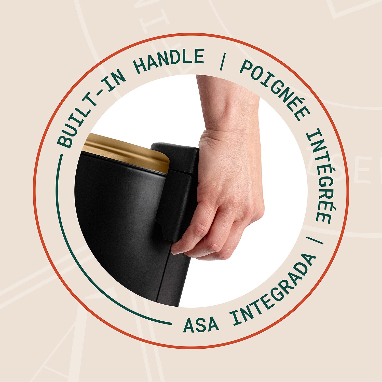 Enchante Rondo Trash Can
