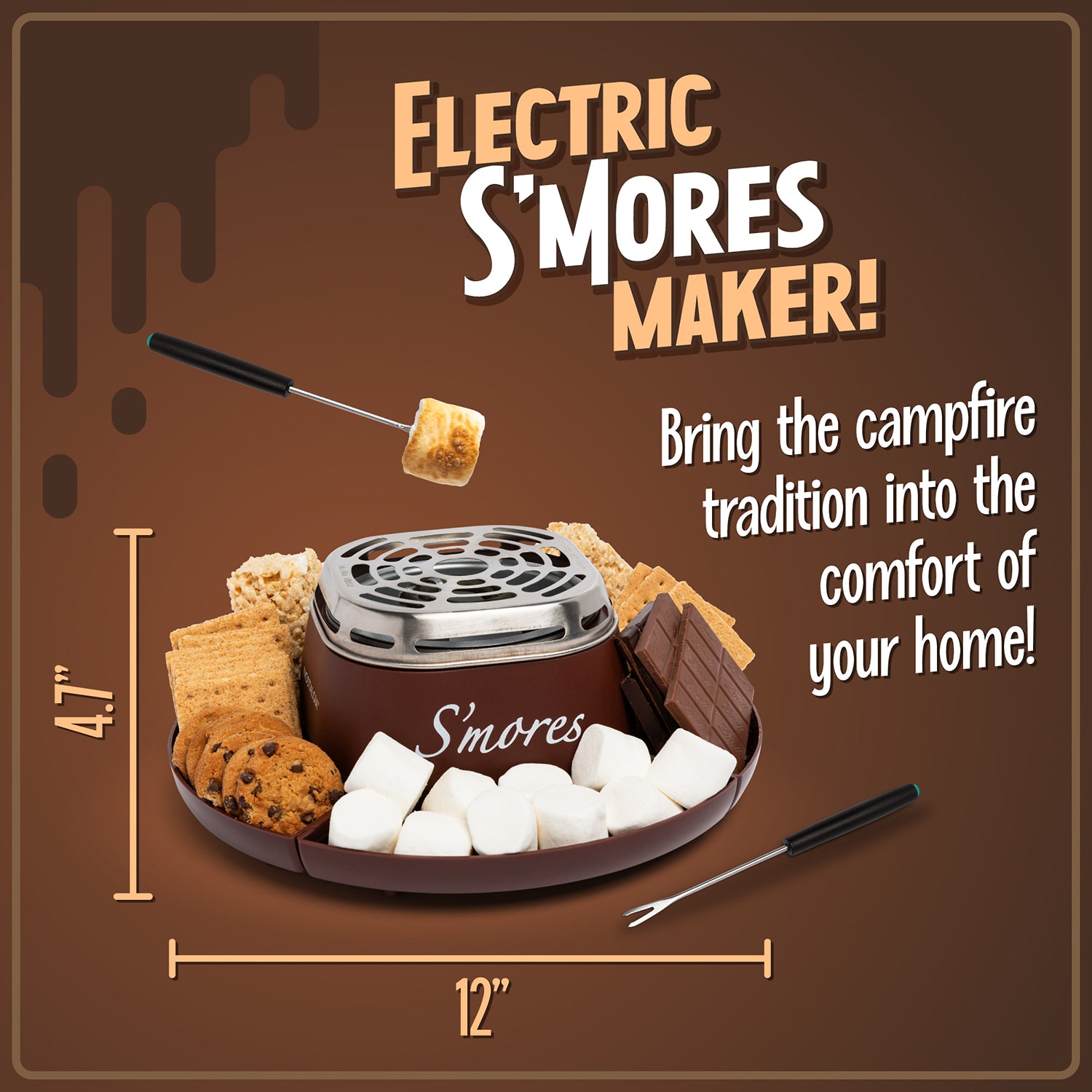 Nostalgia Smores Maker
