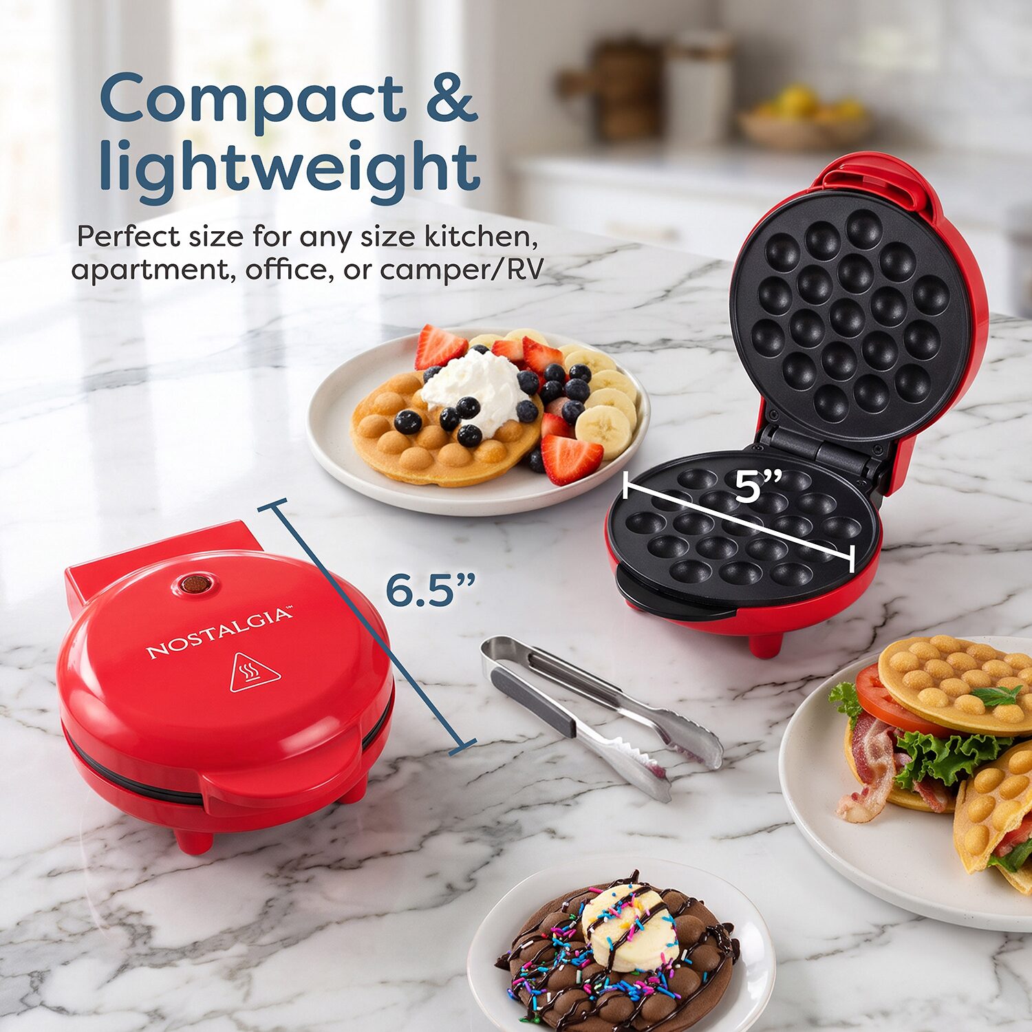 Nostalgia Waffle Maker