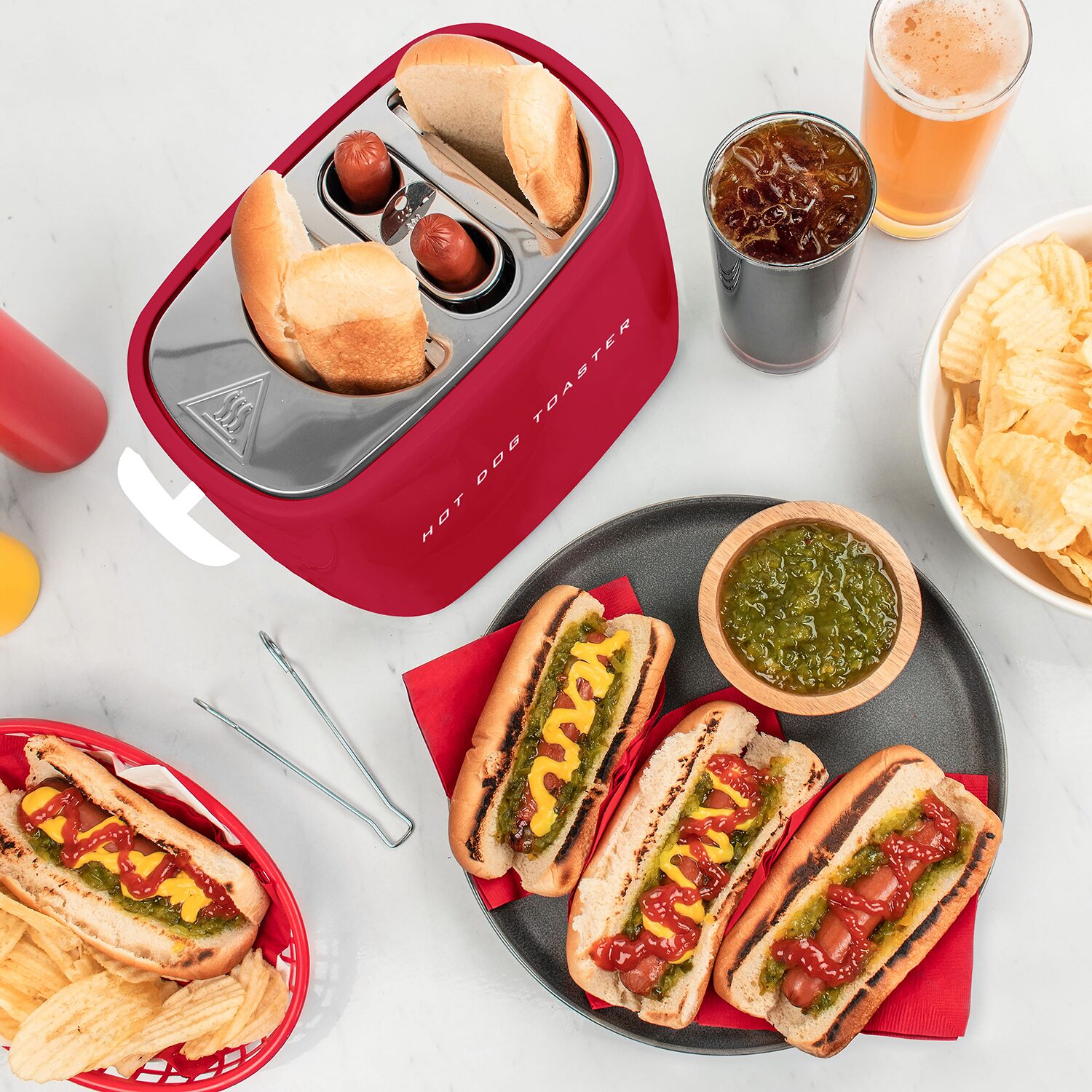 Nostalgia Hot Dog Toaster