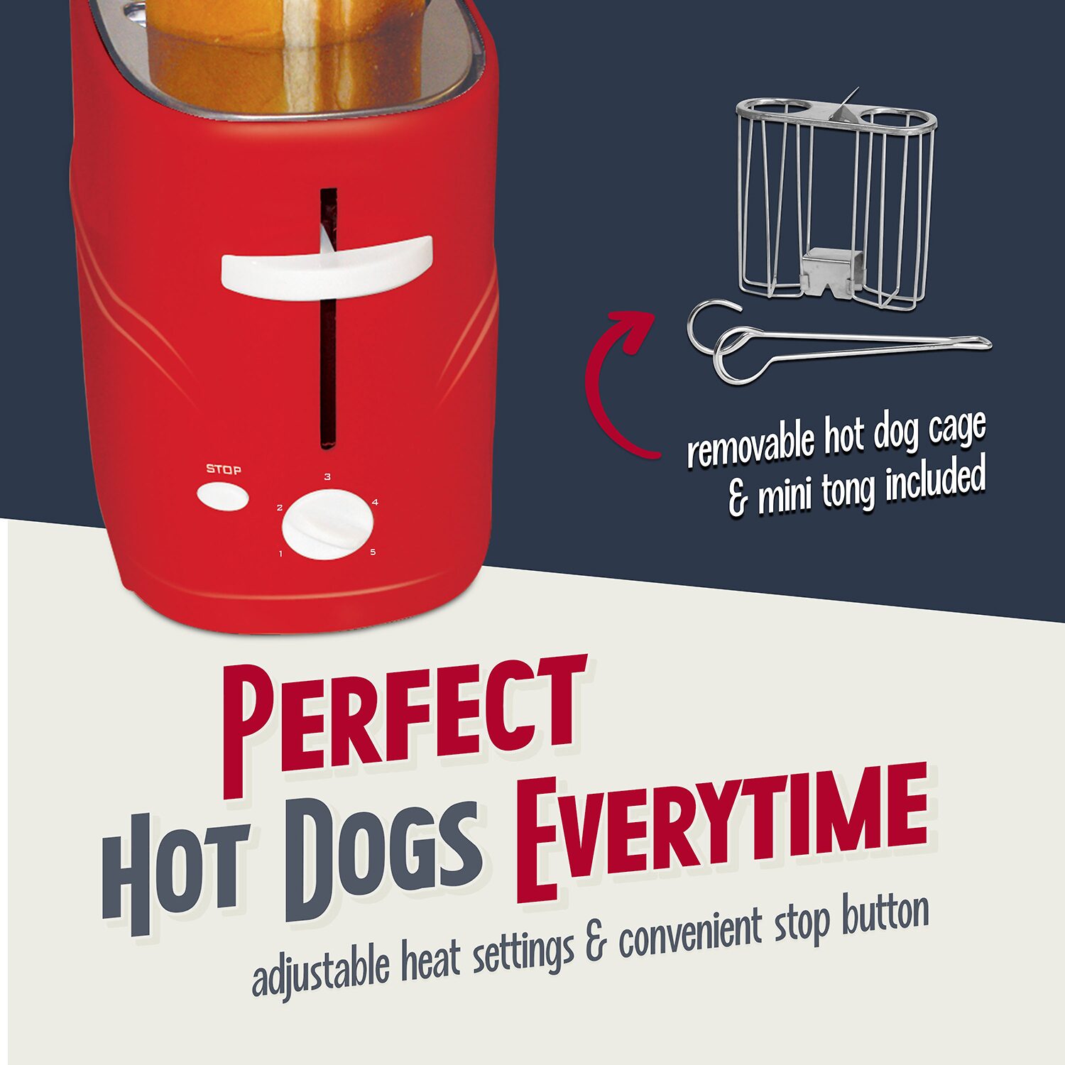 Nostalgia Hot Dog Toaster