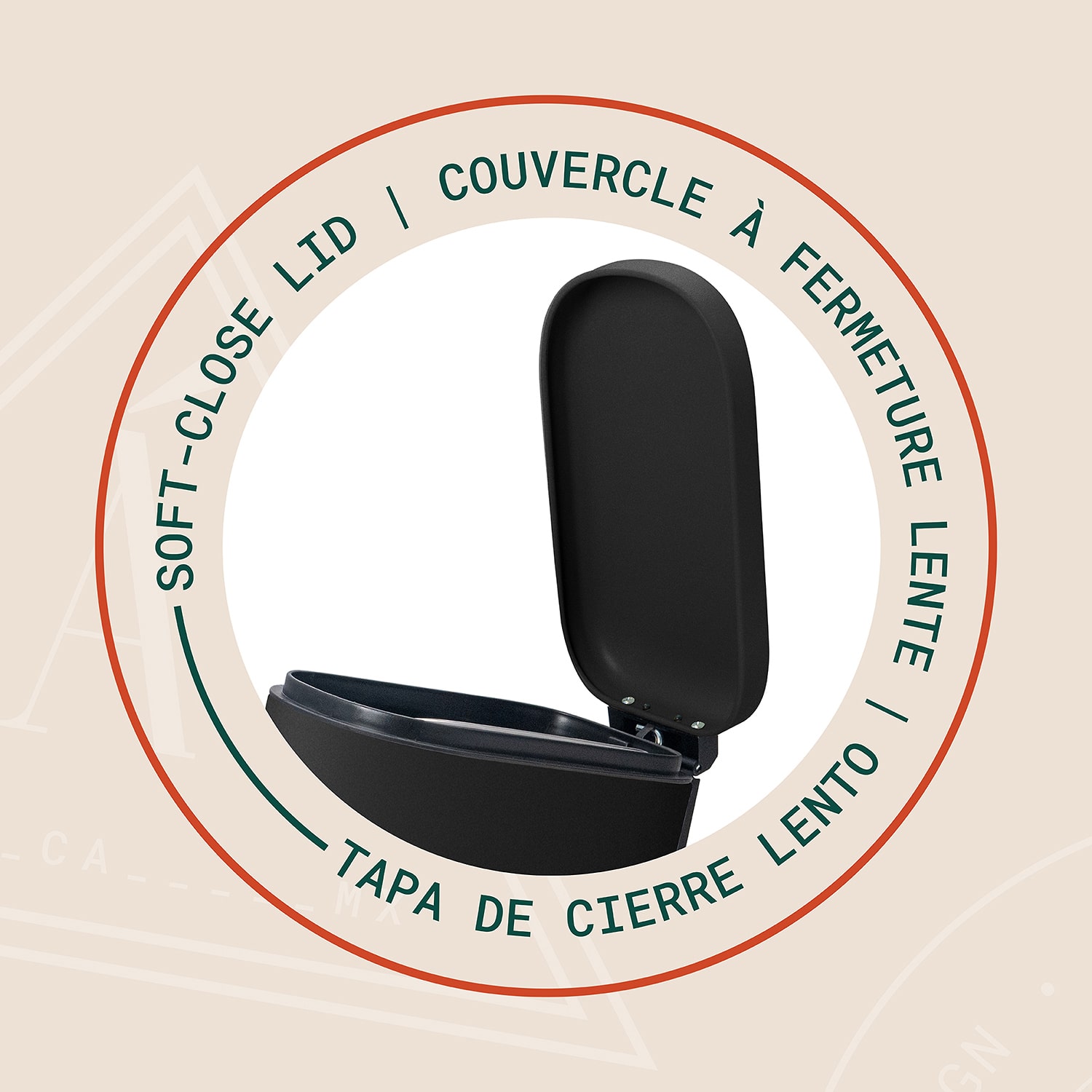Enchante Linea Trash Can