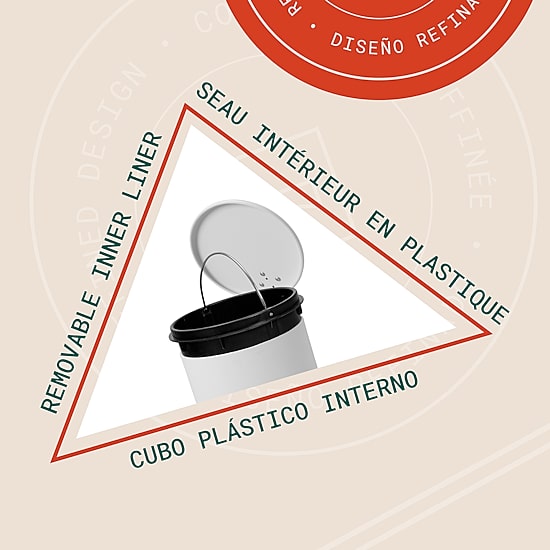 Enchante Rondo Trash Can