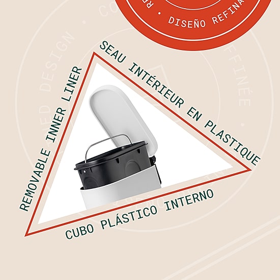 Enchante Linea Trash Can