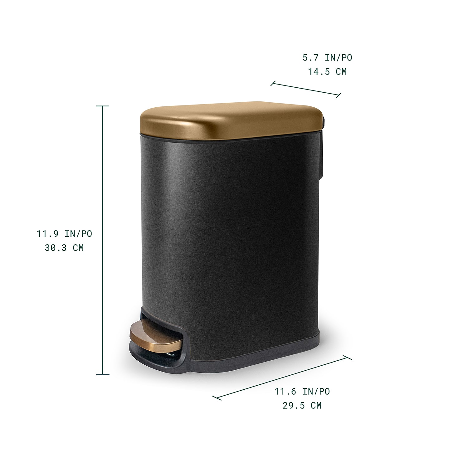 Enchante Linea Trash Can