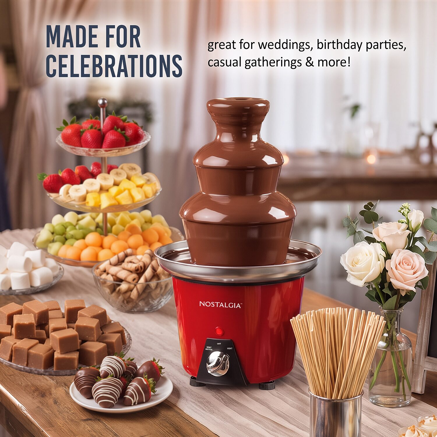 Nostalgia Chocolate Fountain