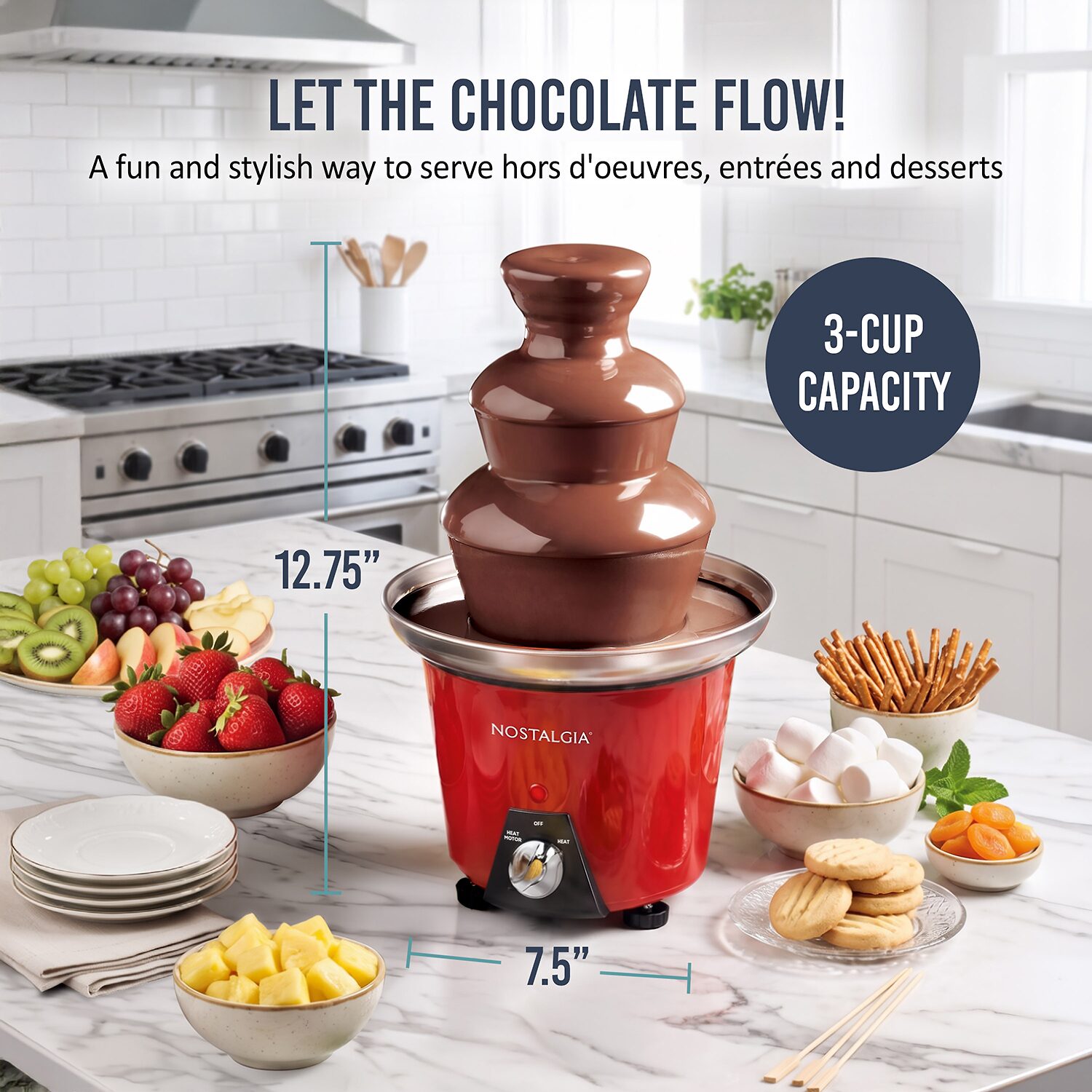 Nostalgia Chocolate Fountain