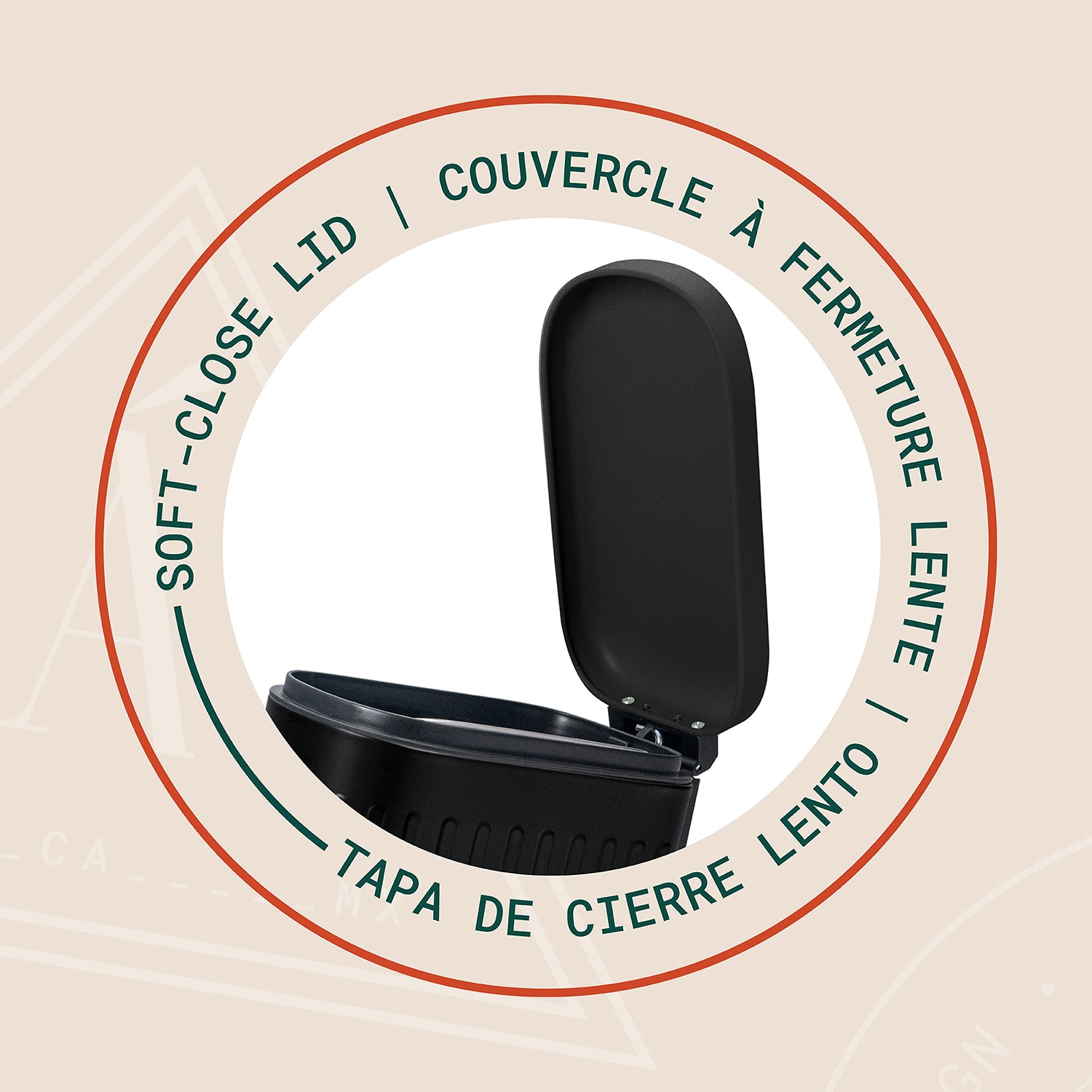Enchante Linea Trash Can