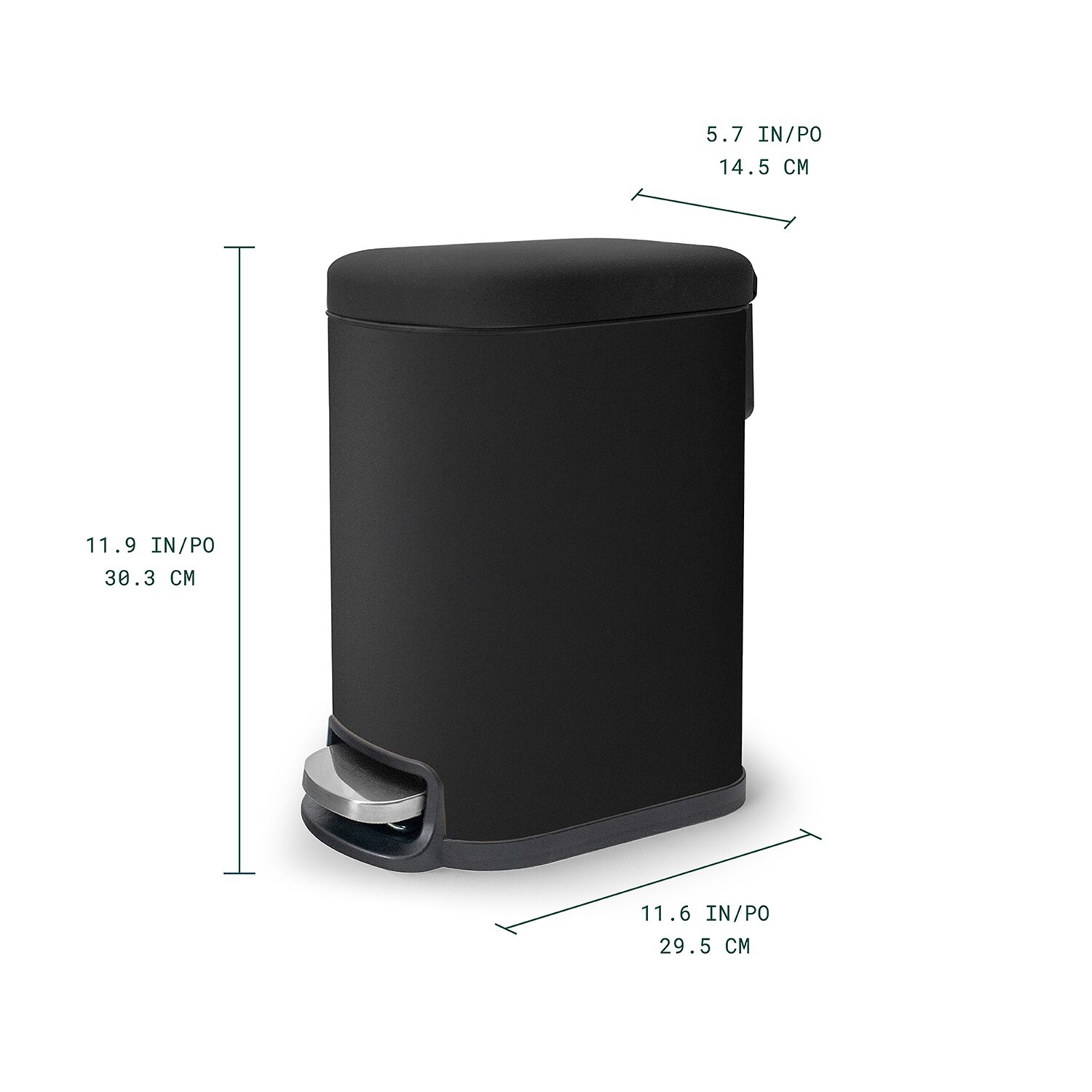 Enchante Linea Trash Can