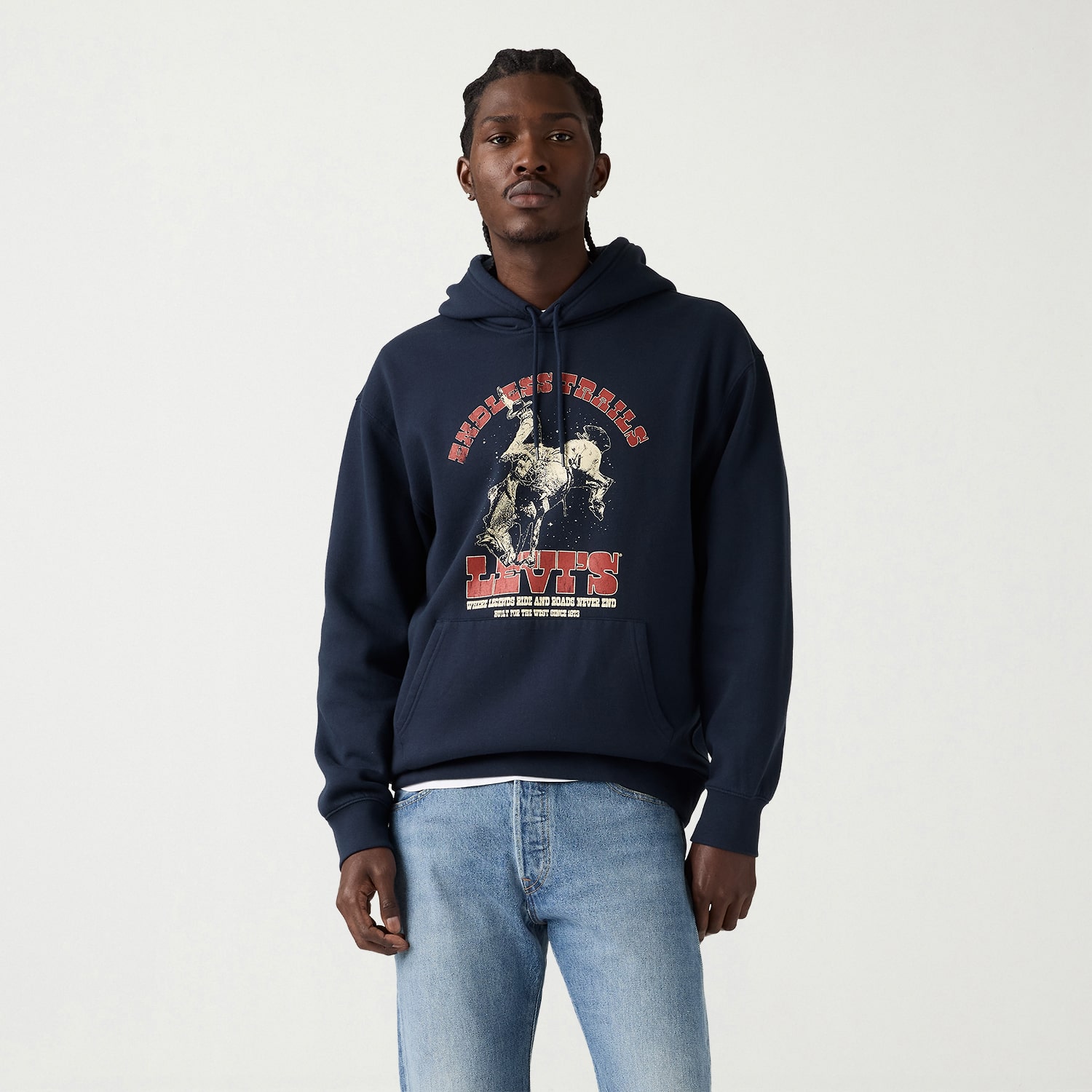 Levi's® Mens Long Sleeve Hoodie
