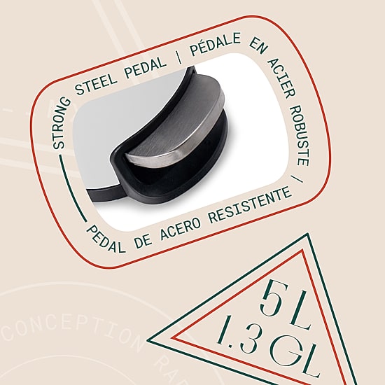 Enchante Linea Trash Can