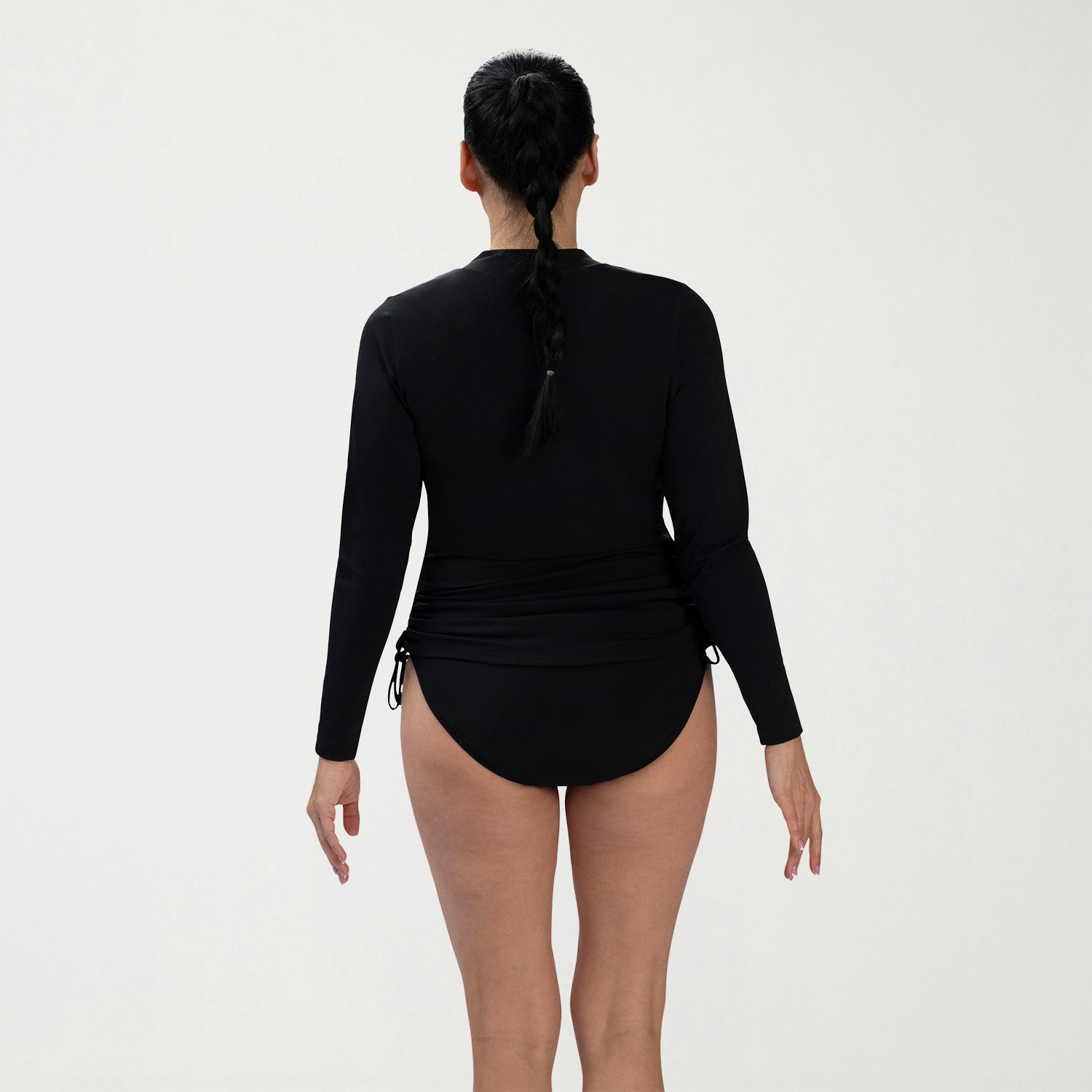 Dolfin Womens Long Sleeve Rash Guard Swimsuit Top