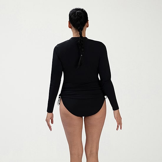 Dolfin Womens Long Sleeve Rash Guard Swimsuit Top