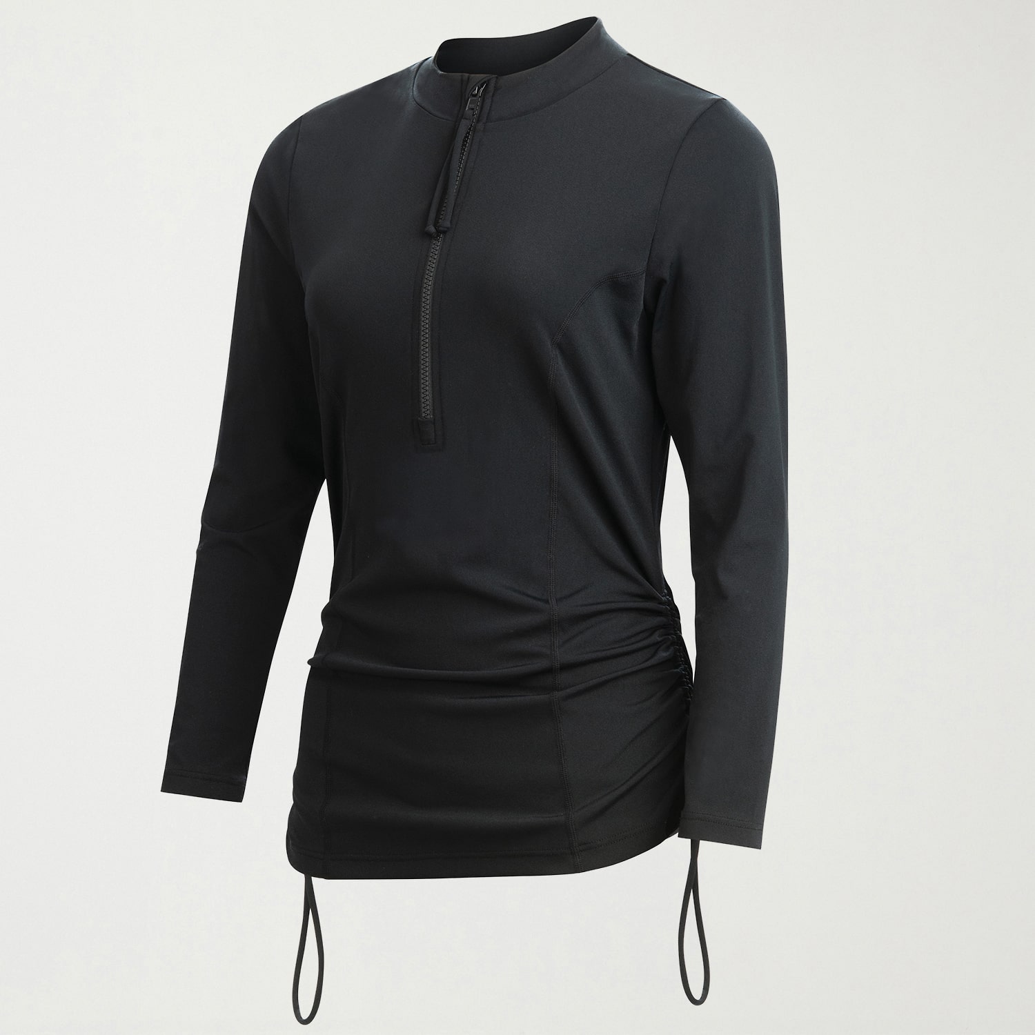 Dolfin Womens Long Sleeve Rash Guard Swimsuit Top