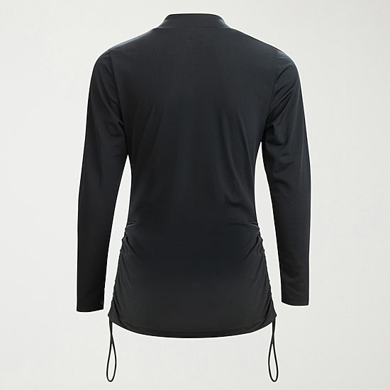 Dolfin Womens Long Sleeve Rash Guard Swimsuit Top