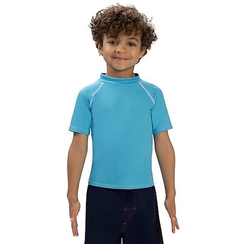 Dolfin Little & Big Kid Unisex Rash Guard In Blue