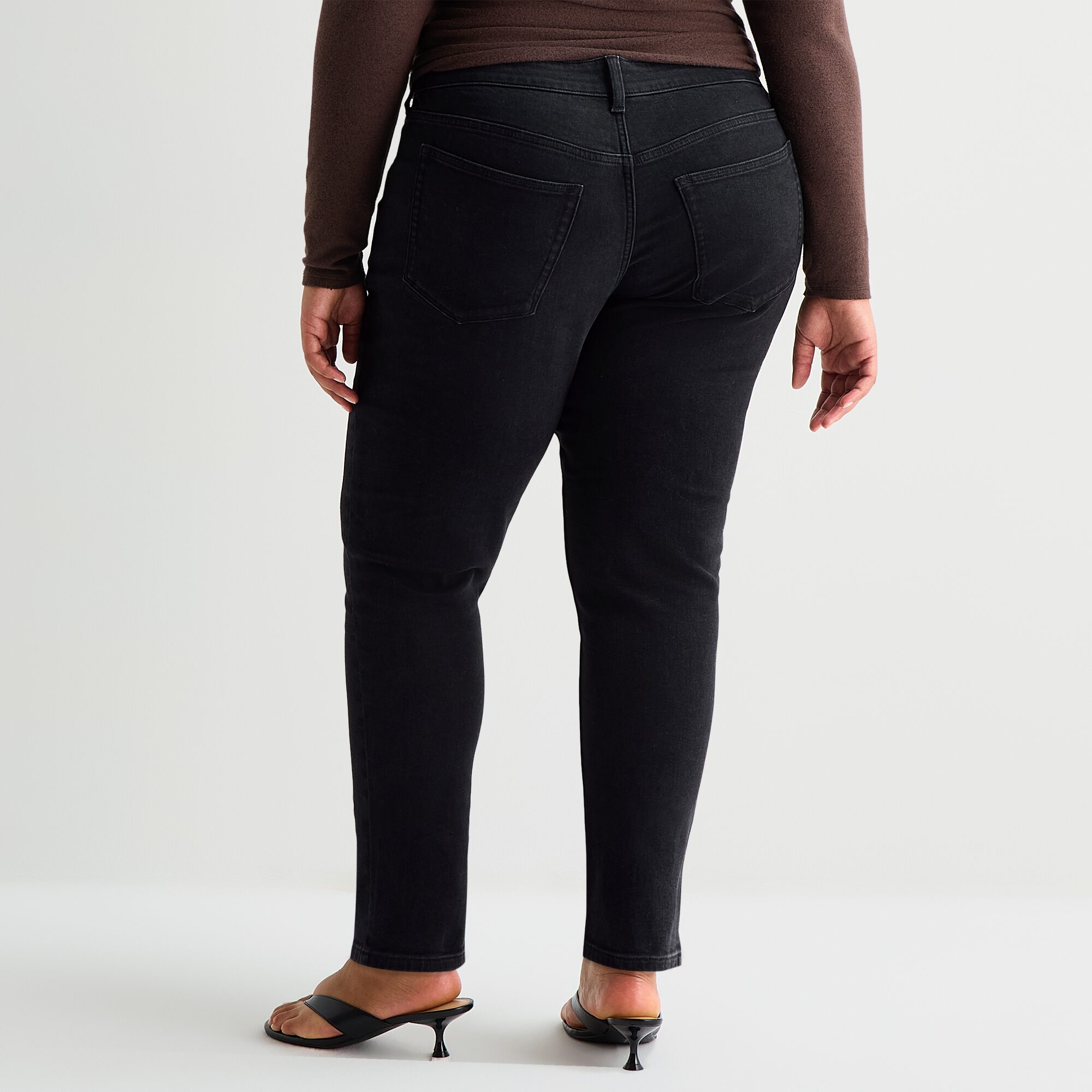 A.N.A Womens High Rise Skinny Fit Jean