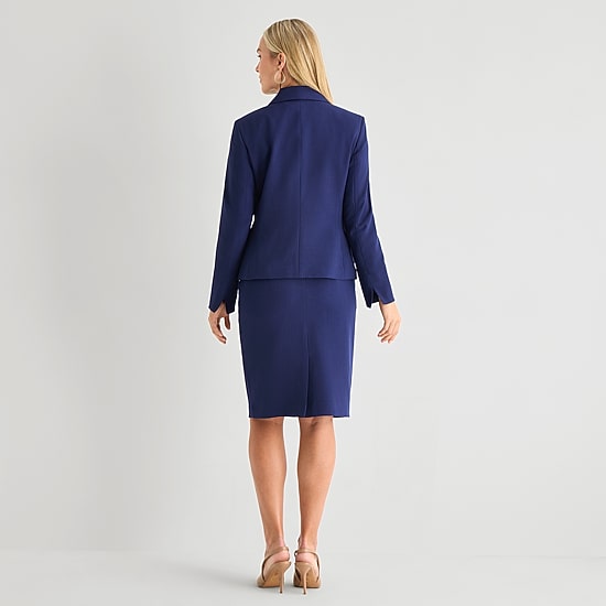 Le Suit 2-pc. Knee Length Skirt Suit