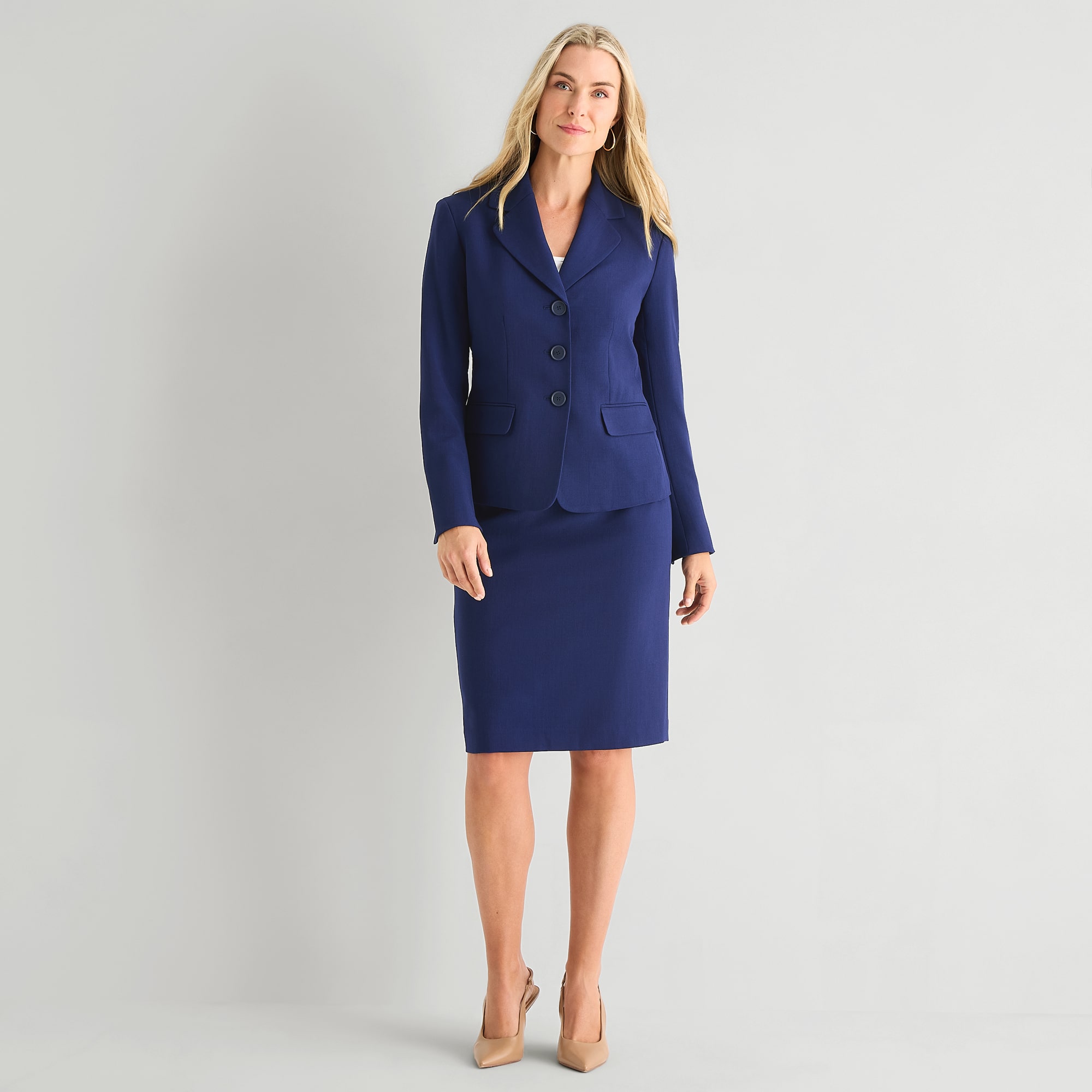 Le Suit 2-pc. Knee Length Skirt