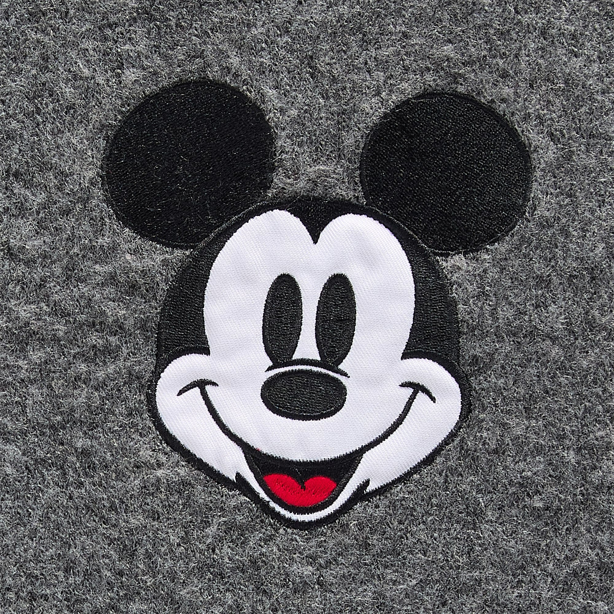 Grayson Threads, The Label Mickey Mouse Cardigan\N Womens Crew Neck Long Sleeve Button Juniors Cardigan