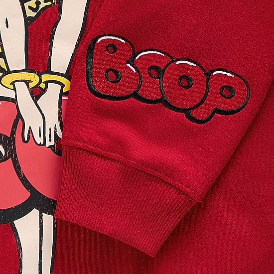 New World Betty Boop Hoodie Womens Juniors Long Sleeve Betty Boop Fleece Hoodie