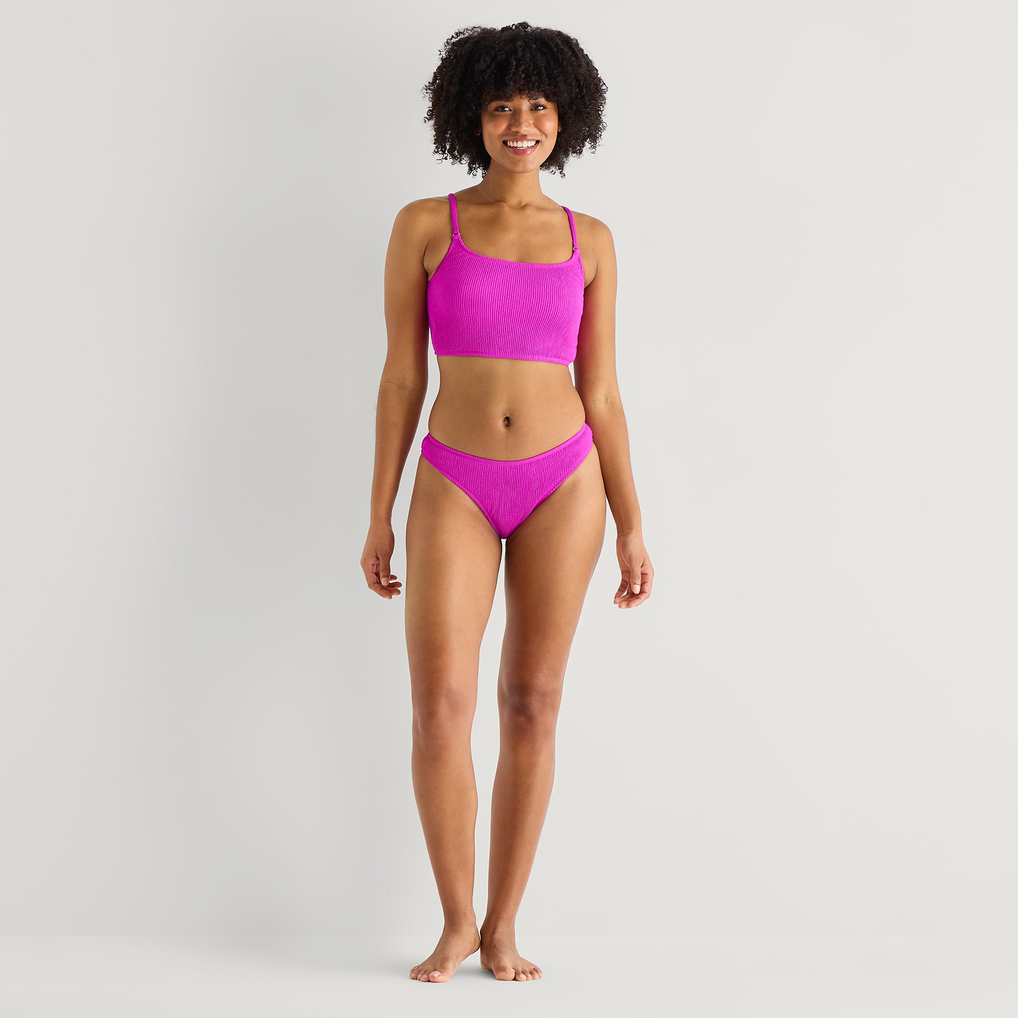 Arizona Womens Juniors Midkini Swimsuit Top