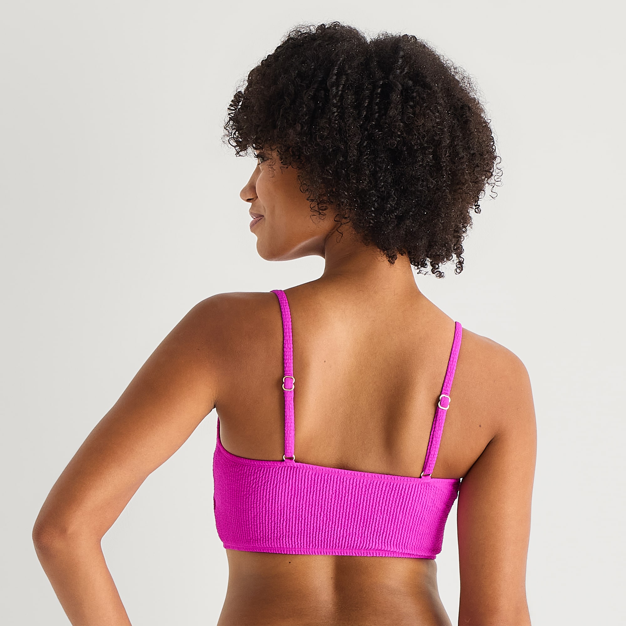 Arizona Womens Juniors Midkini Swimsuit Top