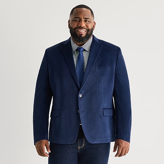 Shaquille O'Neal XLG™ Mens Big and Tall Classic Fit Sport Coat