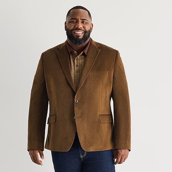 Shaquille O'Neal XLG™ Mens Big and Tall Classic Fit Sport Coat