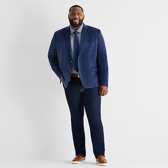 Shaquille O'Neal XLG™ Mens Big and Tall Classic Fit Sport Coat