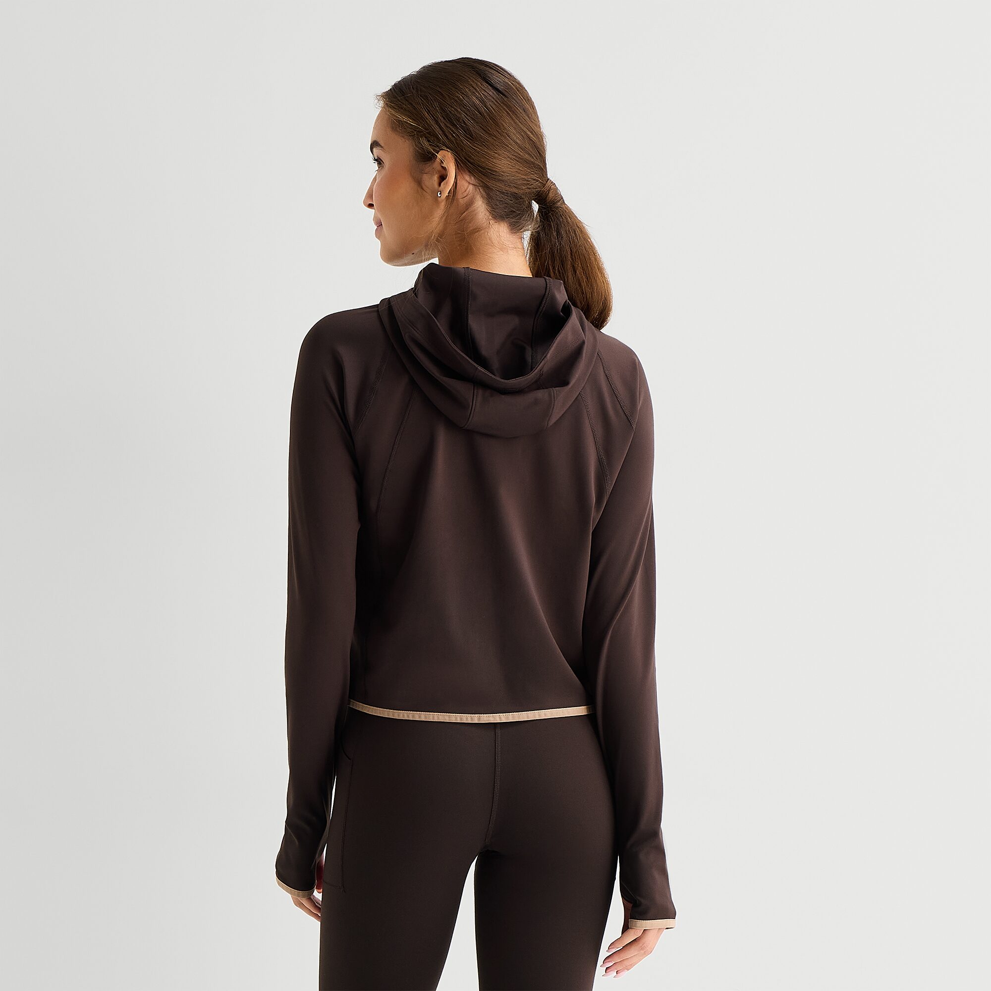 Xersion EverUltra™ Womens Hooded Long Sleeve Quick Dry Sweatshirt