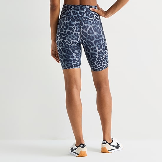 Xersion EverUltra™ Womens 8" High Rise Stretch Fabric Quick Dry Bike Short