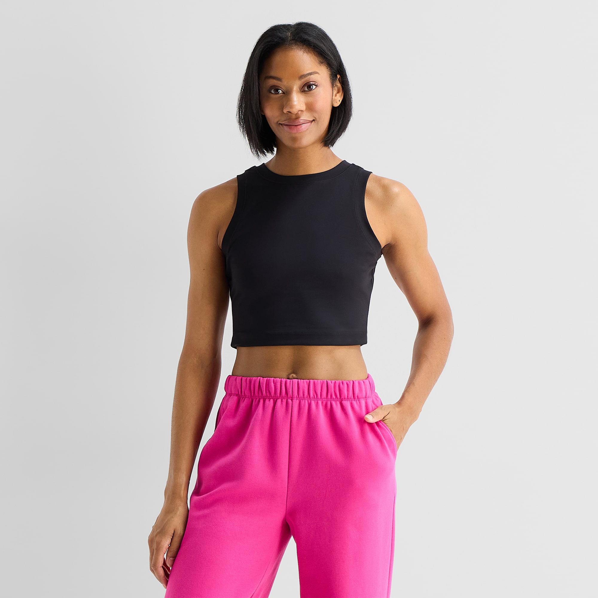 Xersion EverUltra™ Womens Crew Neck Sleeveless Active Tank Top
