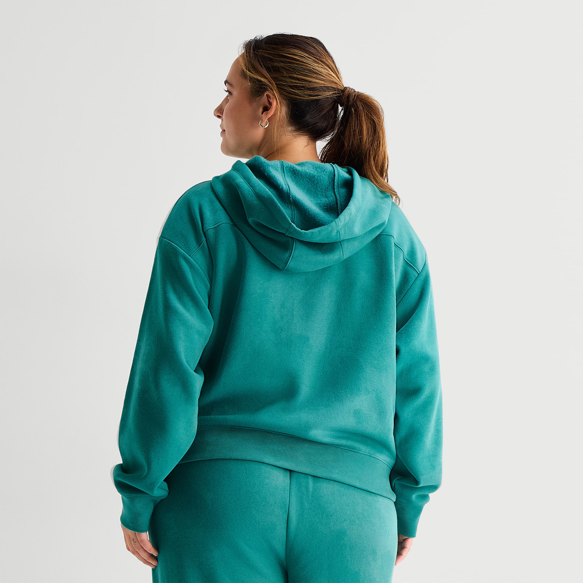 Xersion Womens Long Sleeve Active Plus Hoodie
