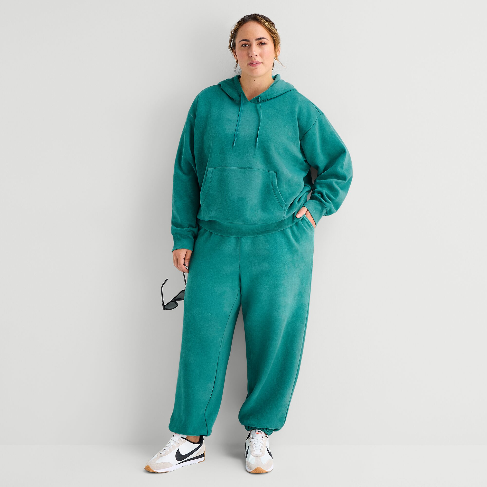 Xersion Womens Long Sleeve Active Plus Hoodie