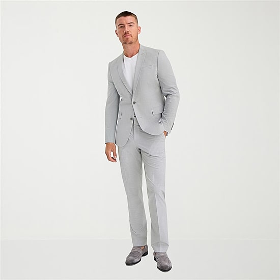 J. Ferrar Ultra Comfort Mens Slim Fit Flat Front Suit Pant